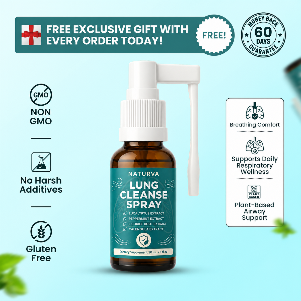 Naturva™ Lung Cleanse Spray