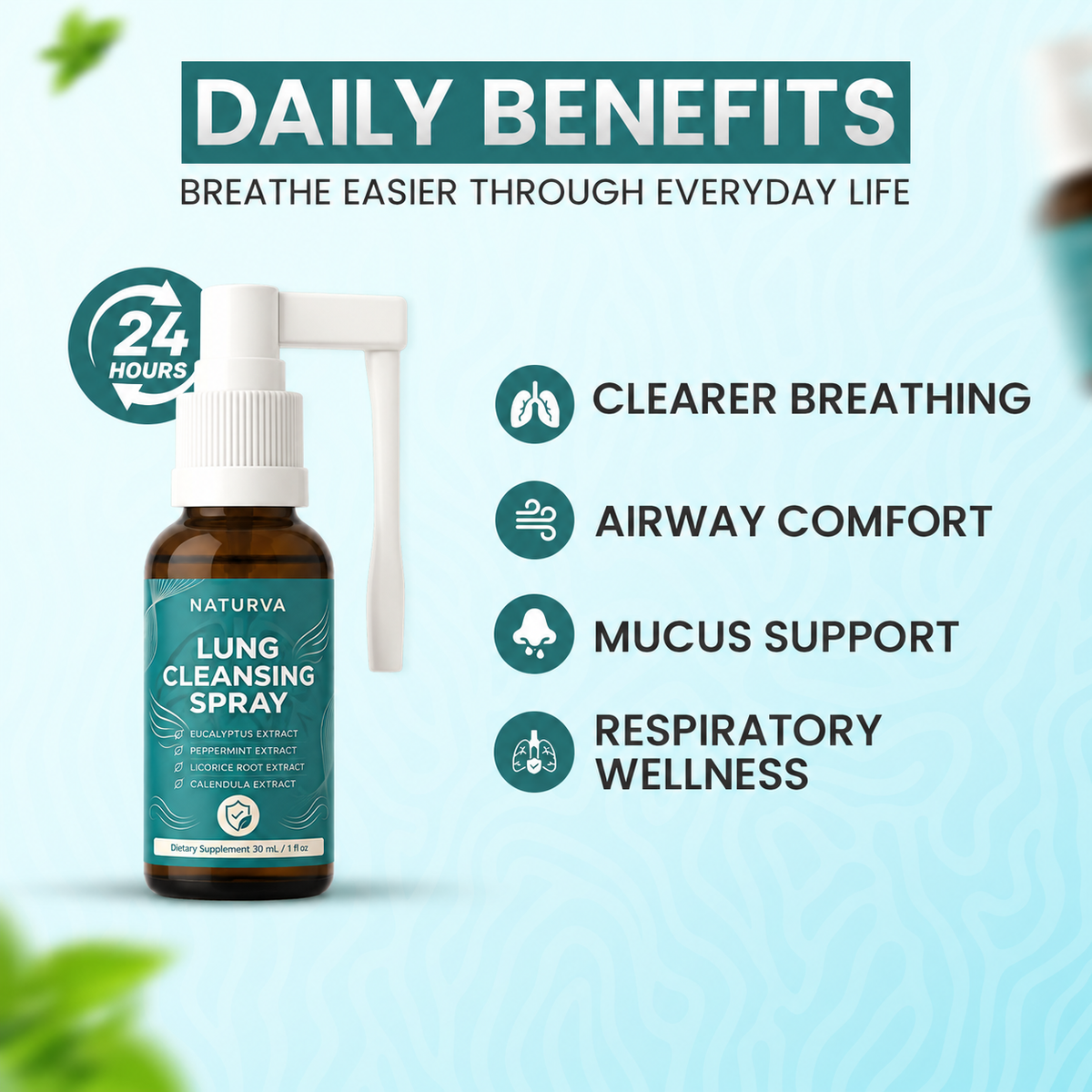 Naturva™ Lung Cleanse Spray
